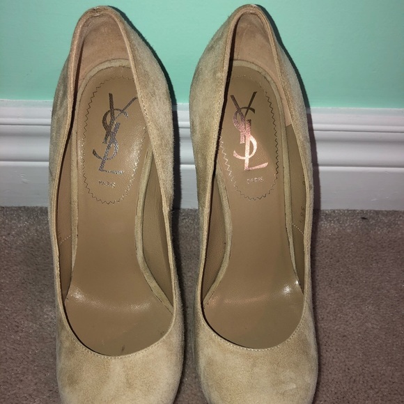 YSL tribtoo suede heels - Picture 3 of 11